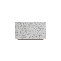 Storke Edge staand badmeubel 95 x 52 cm notenhout met Tavola enkel wastafelblad in mat wit/zwart terrazzo