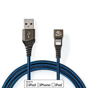 Nedis USB-Kabel | Apple Lightning 8-Pins naar USB-A Male | 480 Mbps | 2 m | 1 stuks - GCTB39300AL20 GCTB39300AL20