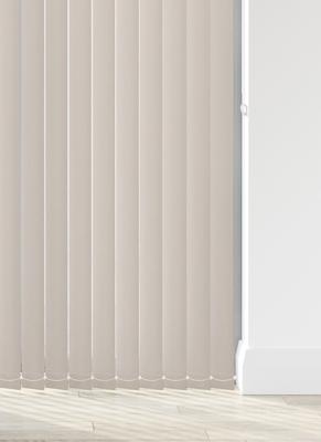 Verticale lamellen - Bella schelp wit