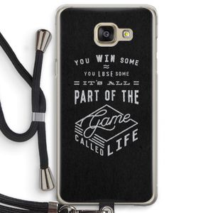 Life: Samsung Galaxy A5 (2016) Transparant Hoesje met koord