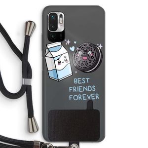 Best Friend Forever: Xiaomi Redmi Note 10 5G Transparant Hoesje met koord