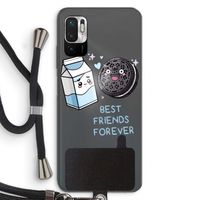 Best Friend Forever: Xiaomi Redmi Note 10 5G Transparant Hoesje met koord