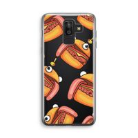 Hamburger: Samsung Galaxy J8 (2018) Transparant Hoesje