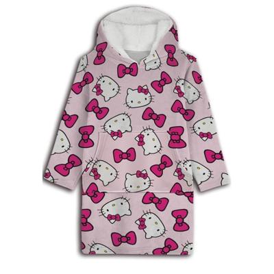 Hello Kitty hoodie poncho maat XS - L - polyester