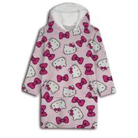 Hello Kitty hoodie poncho maat XS - L - polyester Hello Kitty hoodie poncho maat XS - L - polyester