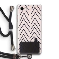 Marrakech Arrows: Pixel 3 Transparant Hoesje met koord