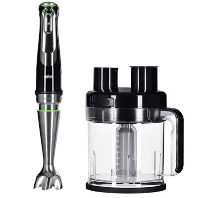 Braun MultiQuick 9 MQ 9187XLI 0,6 l Staafmixer 1200 W Zwart, Roestvrijstaal