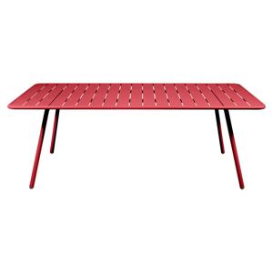 Fermob Luxembourg tuintafel L207 x B100 cm Poppy