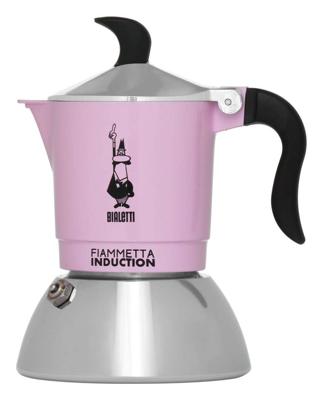 Bialetti 6585 Moka Express 0,09 l Zwart, Roze, Zilver
