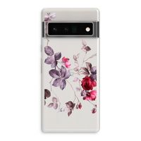 Mooie bloemen: Google Pixel 6 Pro Transparant Hoesje