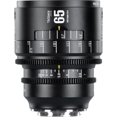 7artisans 65mm T2.9 Canon R-mount zwart