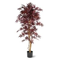 Acer  kunstboom 145cm - burgundy