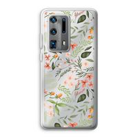 Sweet little flowers: Huawei P40 Pro Plus Transparant Hoesje
