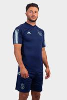 Ajax Trainingsshirt Senior Donkerblauw 2023/2024 - Maat XS - Kleur: DonkerblauwWitRoze | Soccerfanshop - thumbnail