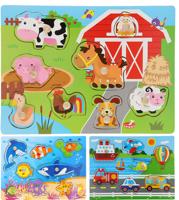 Johntoy John toy knopjespuzzel 30x22cm