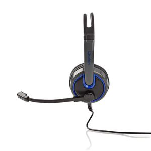 Nedis GHST200BK hoofdtelefoon/headset Bedraad Hoofdband Gamen Zwart