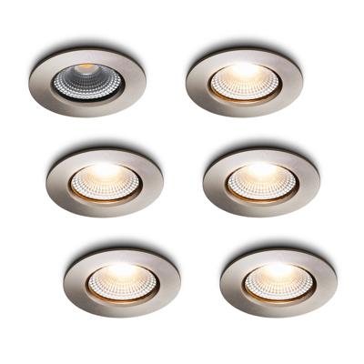 LED-inbouwspot Udis RVS dimbaar IP65
