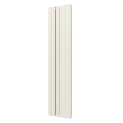 Plieger Designradiator Cavallino Retto Dubbel 1287 Watt Middenaansluiting 200x45 cm Wit Structuur