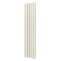 Plieger Designradiator Cavallino Retto Dubbel 1287 Watt Middenaansluiting 200x45 cm Wit Structuur