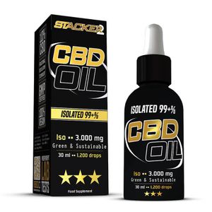 CBD olie Iso - Stacker 2 • 30ml (1200 drops) | 10% | 3000 mg