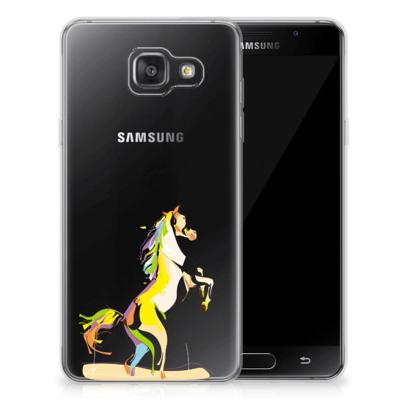 Samsung Galaxy A3 2016 Telefoonhoesje met Naam Horse Color Samsung Galaxy A3 2016 Telefoonhoesje met Naam Horse Color