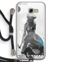 I will not feel a thing: Samsung Galaxy A5 (2017) Transparant Hoesje met koord