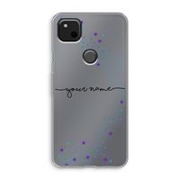 Sterren: Google Pixel 4a Transparant Hoesje