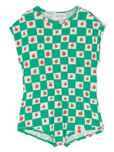 Bobo Choses combishort Tomato en coton biologique - Vert