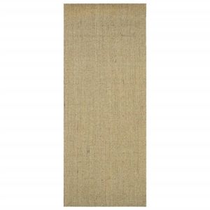 vidaXL Vloerkleed 80x200 cm natuurlijk sisal groen