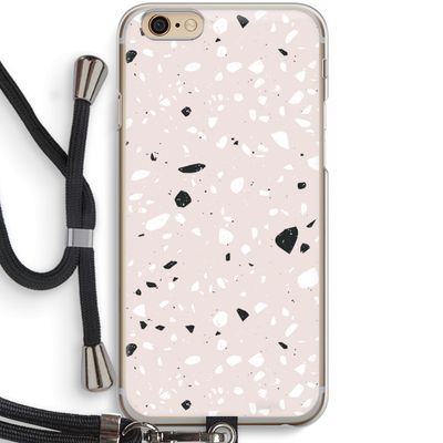 Terrazzo N°20: iPhone 6 / 6S Transparant Hoesje met koord