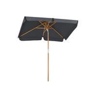 Opvouwbare parasol voor balkon, Grijs / 1,25 X 2 M