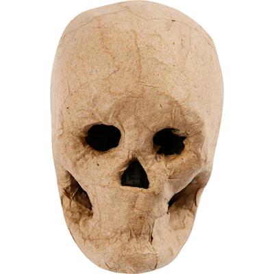 Creativ Company Skelet masker, h: 10 cm, 1 stuk