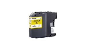 Brother LC-22UY inktcartridge Origineel Hoog (XL) rendement Geel