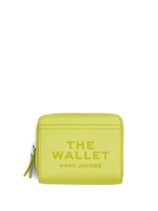 Marc Jacobs portefeuille The Mini en cuir - Jaune