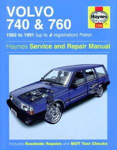 Haynes Werkplaatshandboek Volvo 740 & 760 benzine (1982-1991) 1258