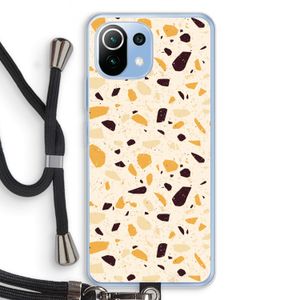Terrazzo N°13: Xiaomi Mi 11 Lite Transparant Hoesje met koord