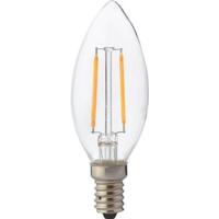 LED Lamp - Kaarslamp - Filament - E14 Fitting - 4W - Natuurlijk Wit 4200K - thumbnail