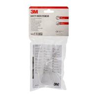 3M VISCC1 modebril Unisex Rechthoek Full rim Transparant