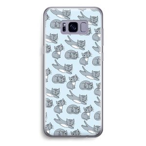 Poezen: Samsung Galaxy S8 Transparant Hoesje