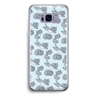 Poezen: Samsung Galaxy S8 Transparant Hoesje