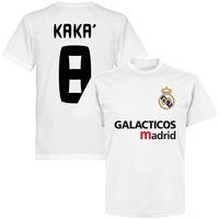 Galácticos Real Madrid Kaka 8 Team T-shirt