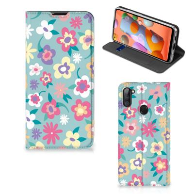 Samsung Galaxy M11 | A11 Smart Cover Flower Power Samsung Galaxy M11 | A11 Smart Cover Flower Power