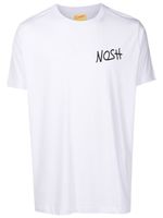 Amir Slama t-shirt à imprimé Nosh - Blanc