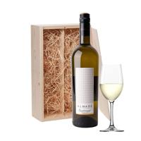 HKH Witte wijn met glas