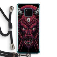 Hell Hound and Serpents: Huawei Mate 20 Pro Transparant Hoesje met koord