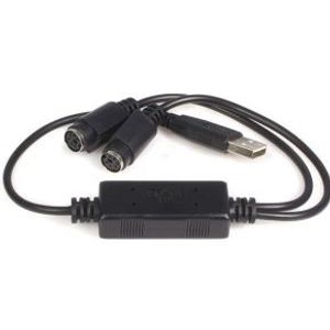 StarTech.com USB naar PS2 Toetsenbord en Muis Adapter