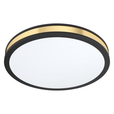 Eglo Zwart met gouden plafondlampPescaito Ø 38cm - 99407