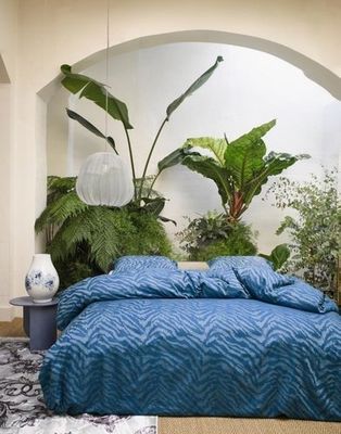 Essenza Essenza Belen Dekbedovertrek Moonlight blue 240x200/220