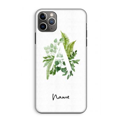 Green Brush: iPhone 11 Pro Max Tough Case