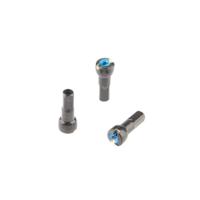 Alpina spaaknippel met ronde kop 14g/15.0mm/4/fg 2.3 abs/messing zwart (144 stuks)
